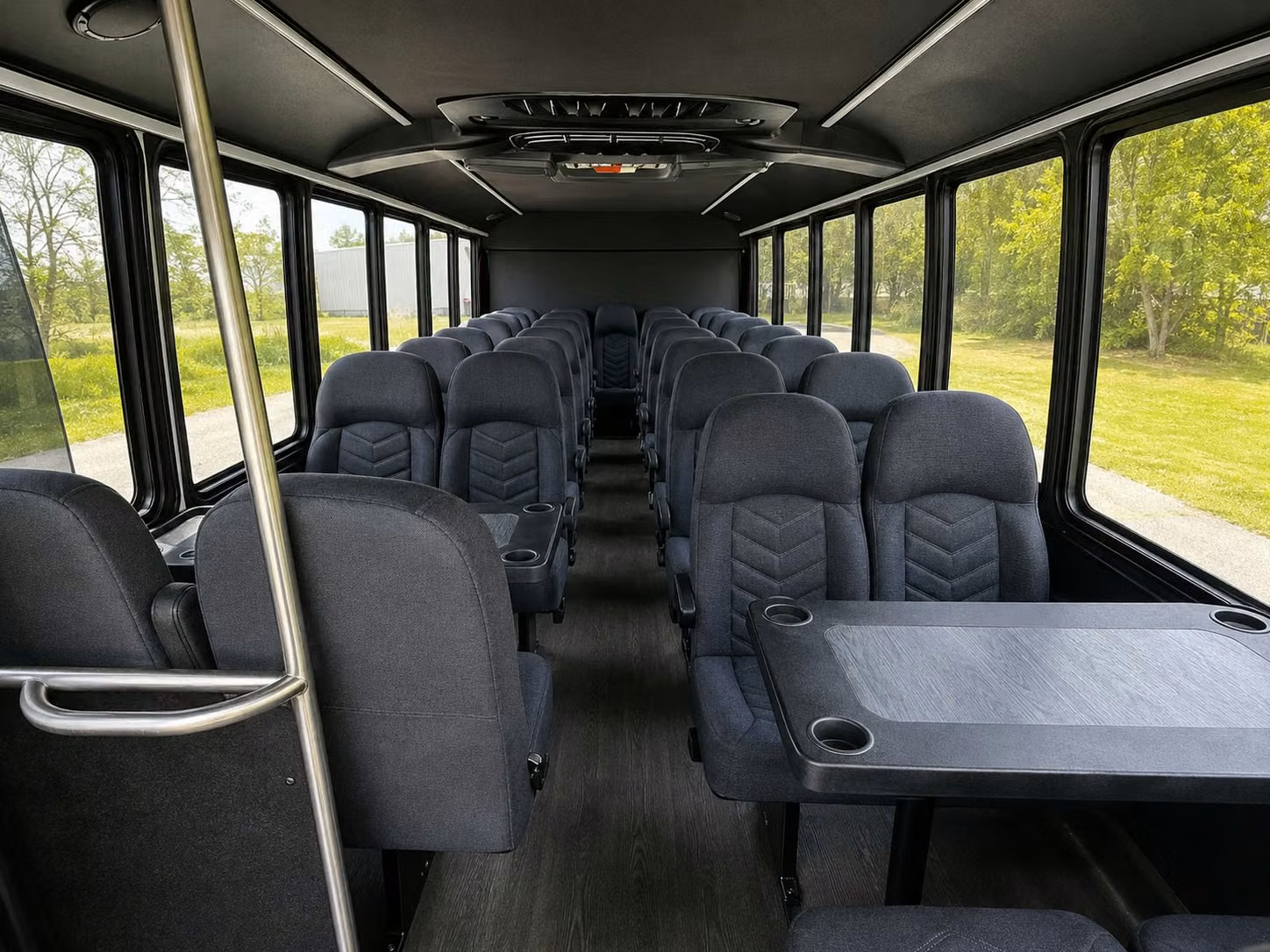 20 passenger minibus inside