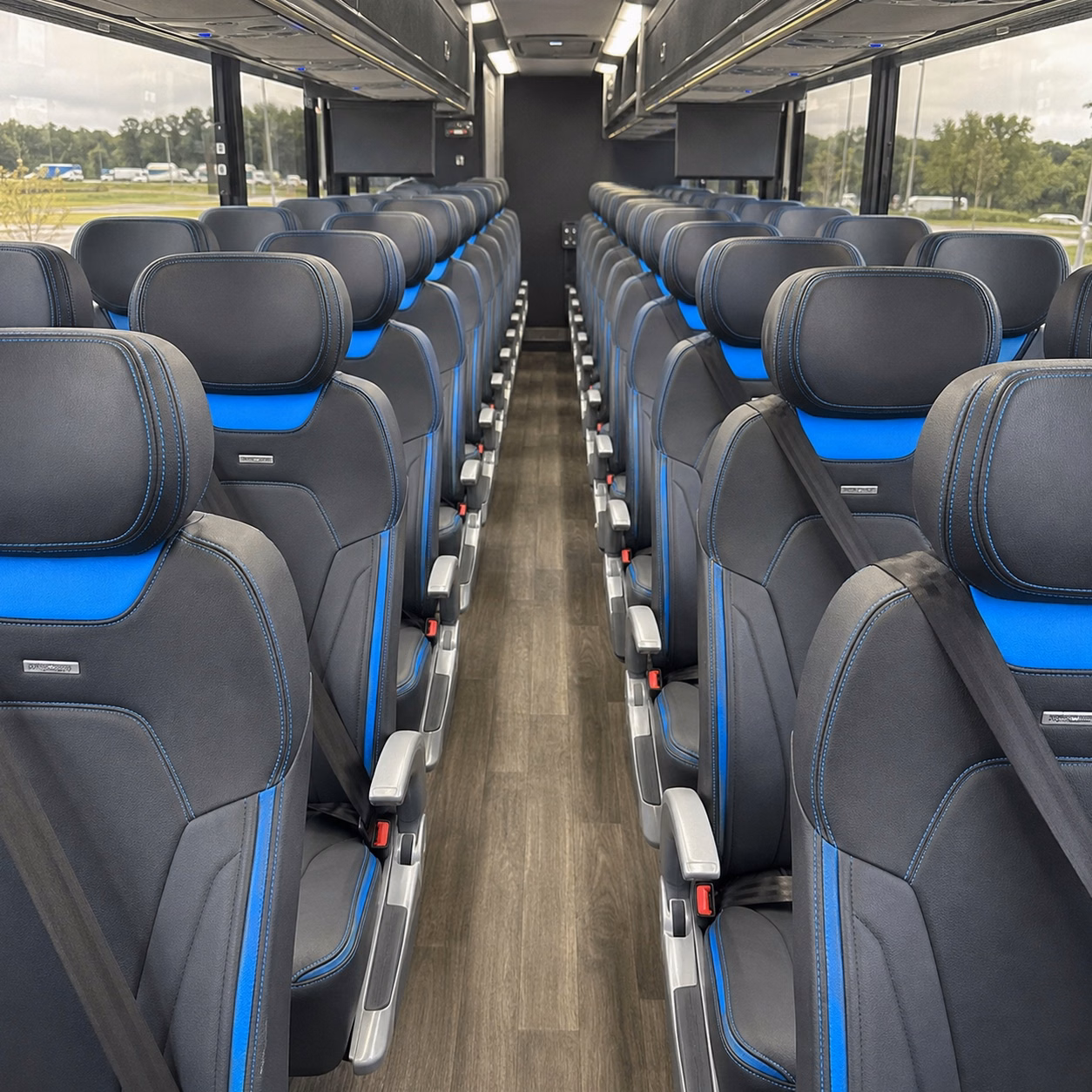 charter bus rentals for san antonio spurs games at frost bank center