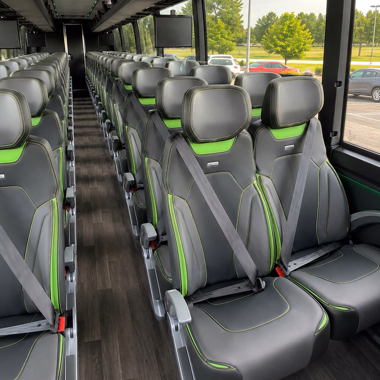 charter buses keep the whole class together for after prom events in san antonio