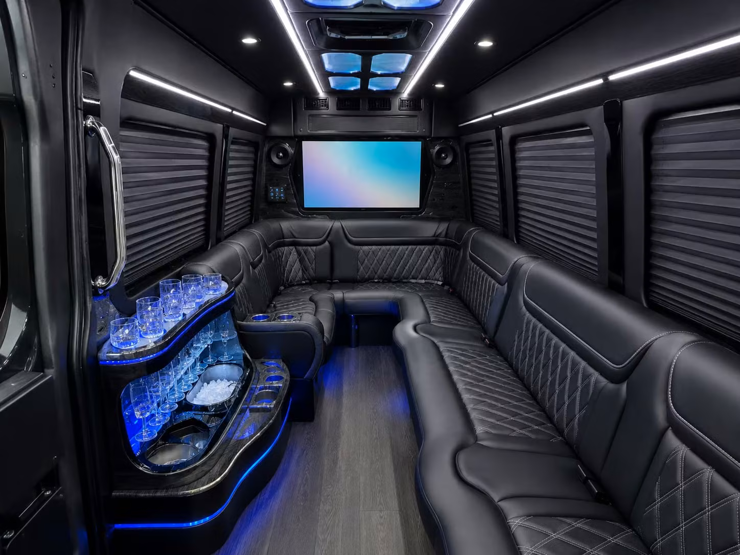 corporate event bus rentals for team building retreats and off site meetings