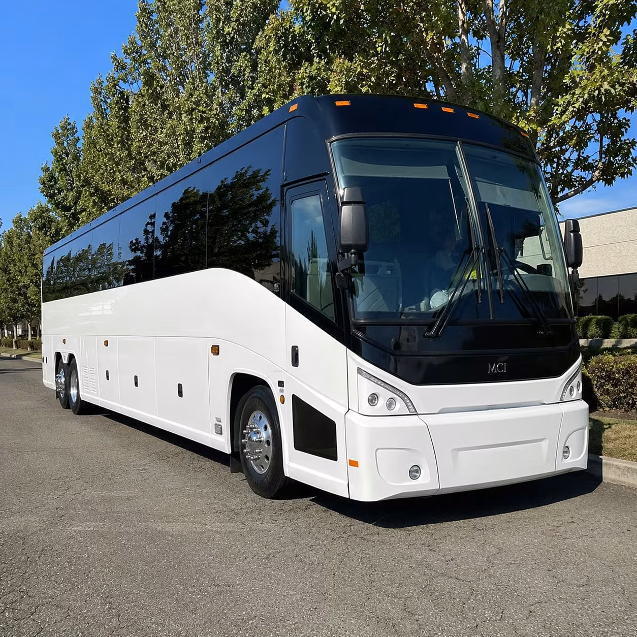 san antonio charter bus rental exterior