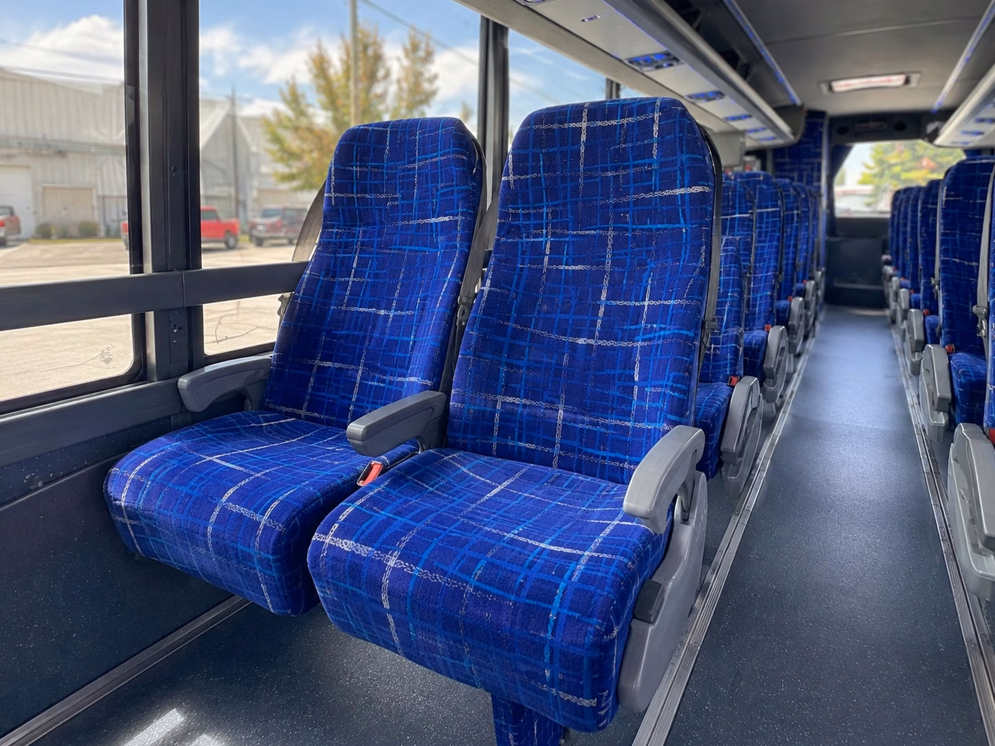 san antonio charter bus rental inside