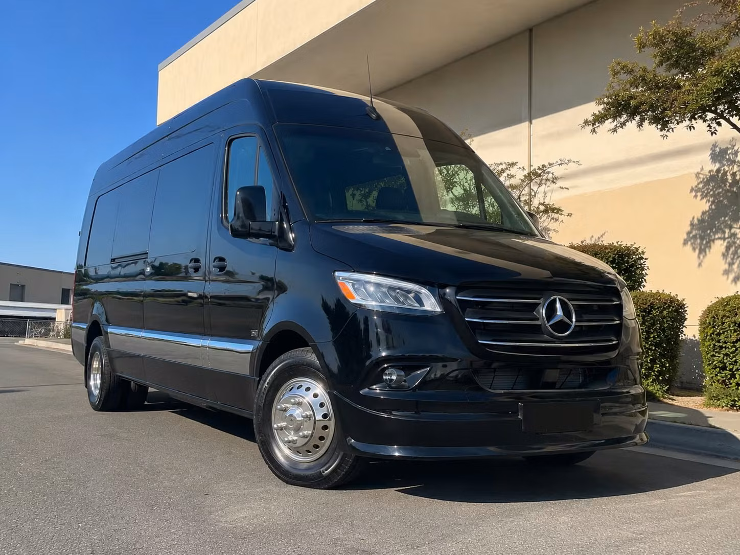 sprinter van with driver